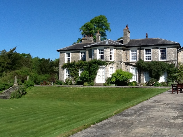 Halecat House above its lawn